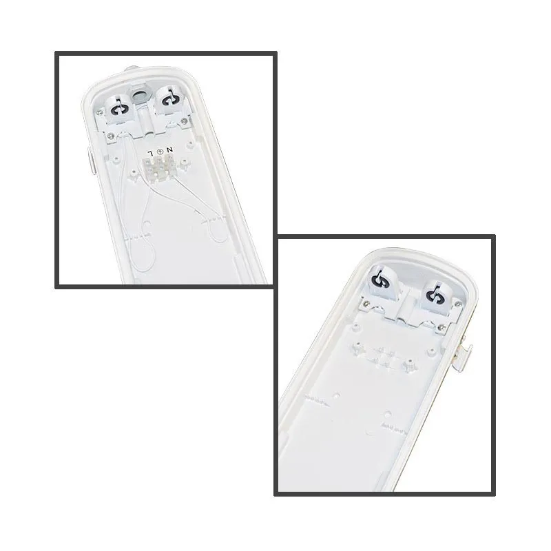 MEKONG TUBE ETANCHE TUBE LED 1200 X2 PHASE NEUTRE MEME COTE (X6)