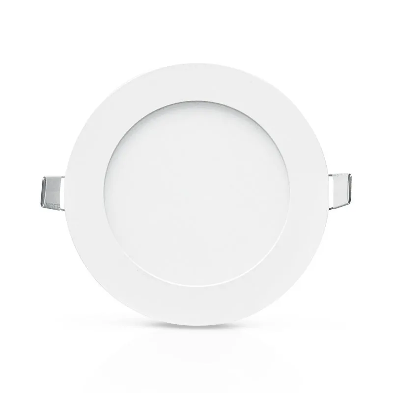 SLIMY DOWNLIGHT DIAM 120MM BLC 6W 6000K ALU