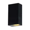 APPLIQUE MURALE LED 2X5 W RECTANGULAIRE 4000K GRIS ANTHRACITE IP54
