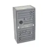 APPLIQUE MURALE LED 2X5 W RECTANGULAIRE 4000K GRIS ANTHRACITE IP54