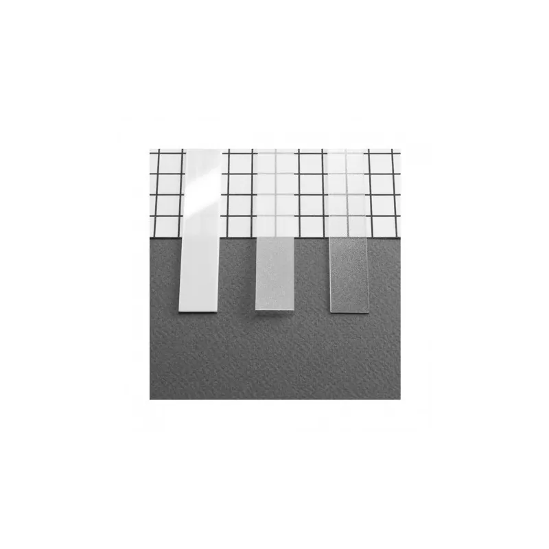 DIFFUSEUR PROFILE LED 10,2MM BLANC 1000MM x10
