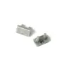 TERMINAISON PROFILE LED FIN GRIS PACK DE 2