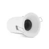 SUPPORT DE SPOT BBC  ROND BLANC  FIXE IP65 basse luminance