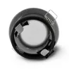 SUPPORT DE SPOT BBC  ROND BLANC ETANCHE  IP 65  82mm