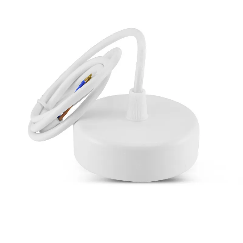 PATERE AVEC CABLE SUSPENSION SPOT SAILLIE GU10 CYLINDRE BLANC