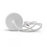 PATERE AVEC CABLE SUSPENSION SPOT SAILLIE GU10 CYLINDRE BLANC