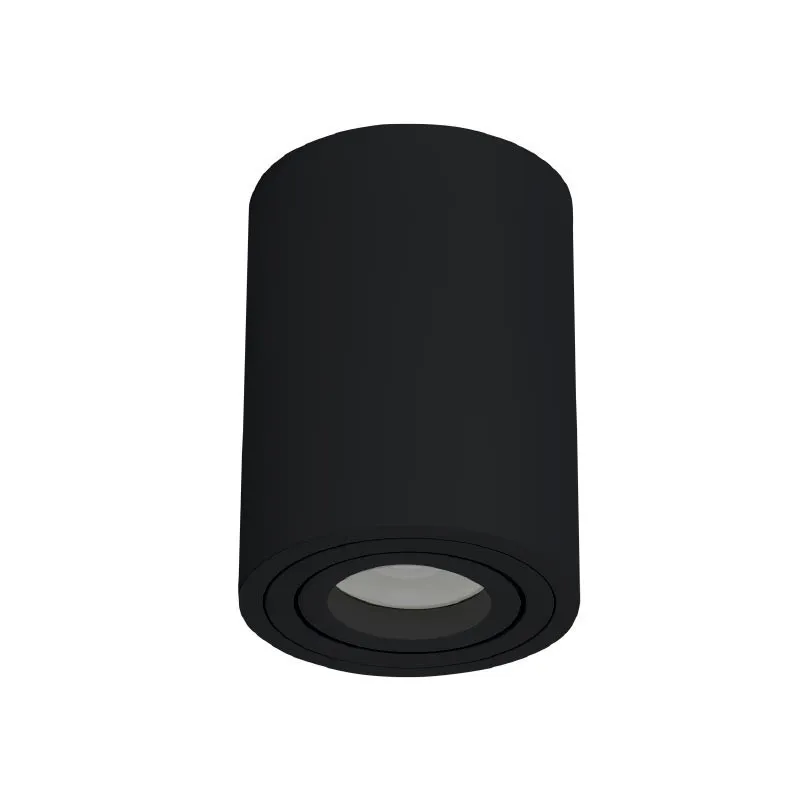SPOT SAILLIE GU10 CYLINDRE NOIR