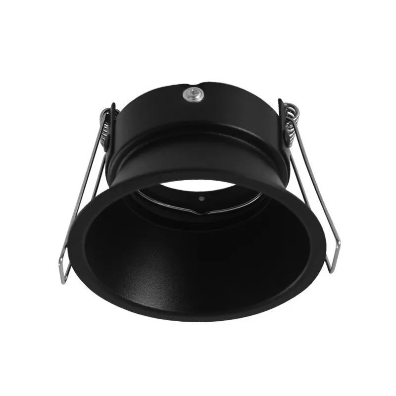 SUPPORT DE SPOT ROND NOIR ROTATIF BASSE LUMINANCE 82mm