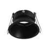 SUPPORT DE SPOT ROND NOIR ROTATIF BASSE LUMINANCE 82mm