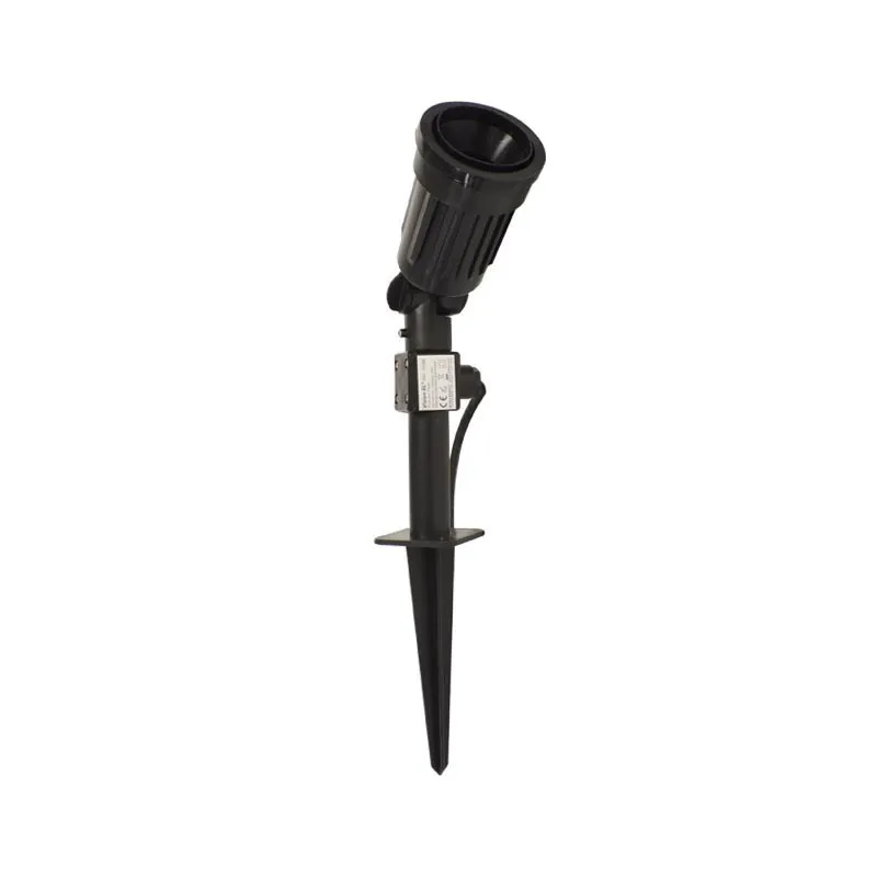 PROJECTEUR PIQUET LED 230 V 1 X PAR38 NOIR IP54 PC