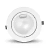 SUPPORT DE SPOT G4 12V ROND BLANC BOITE
