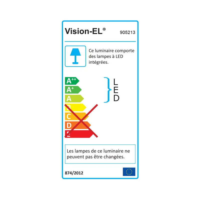 LANTERNE SUR MAT 230V SERIE YS5    60 W  IP 65  IK 08  3000K