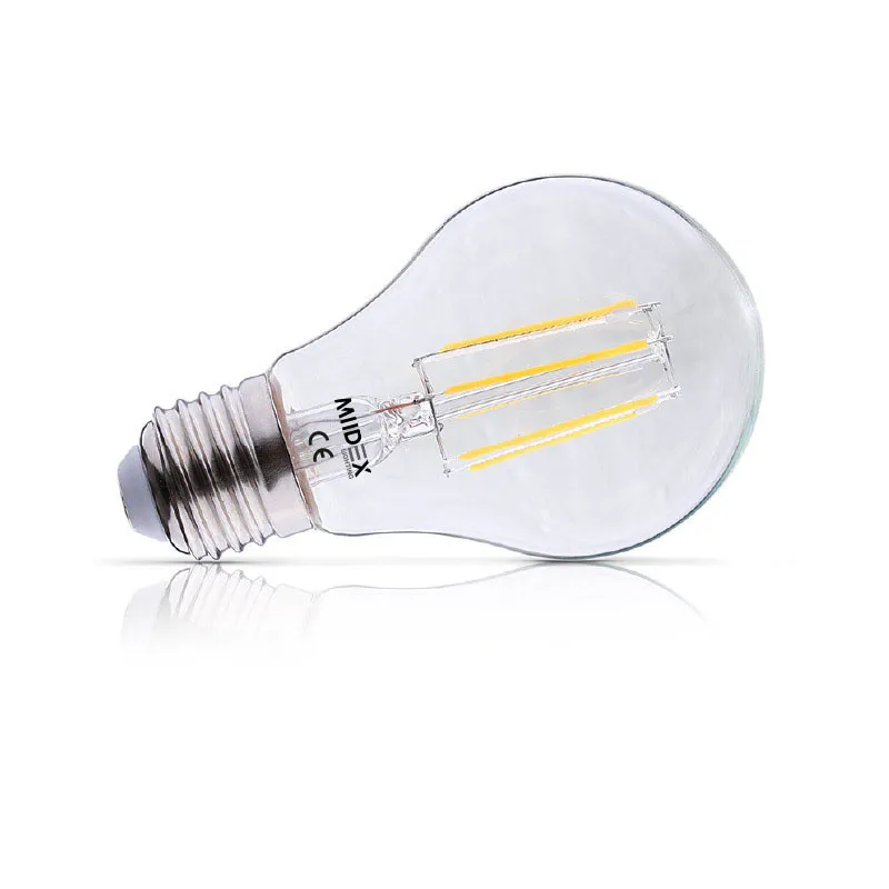 LED FIL COB BULB E27 8W 2700K CLR DIM BOITE
