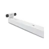 T8 SUPPORT DOUBLE TUBE 1200MM BLC L N MEME COTE x10