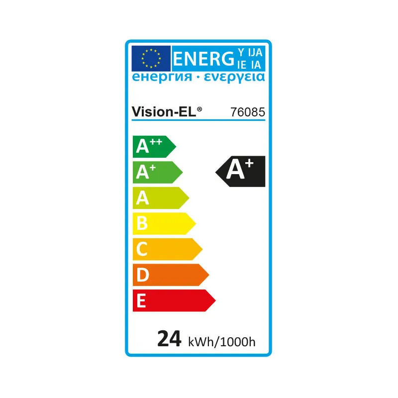TUBE LED T8 1500MM 24W 4000K 230V LN 5ANS (X10)