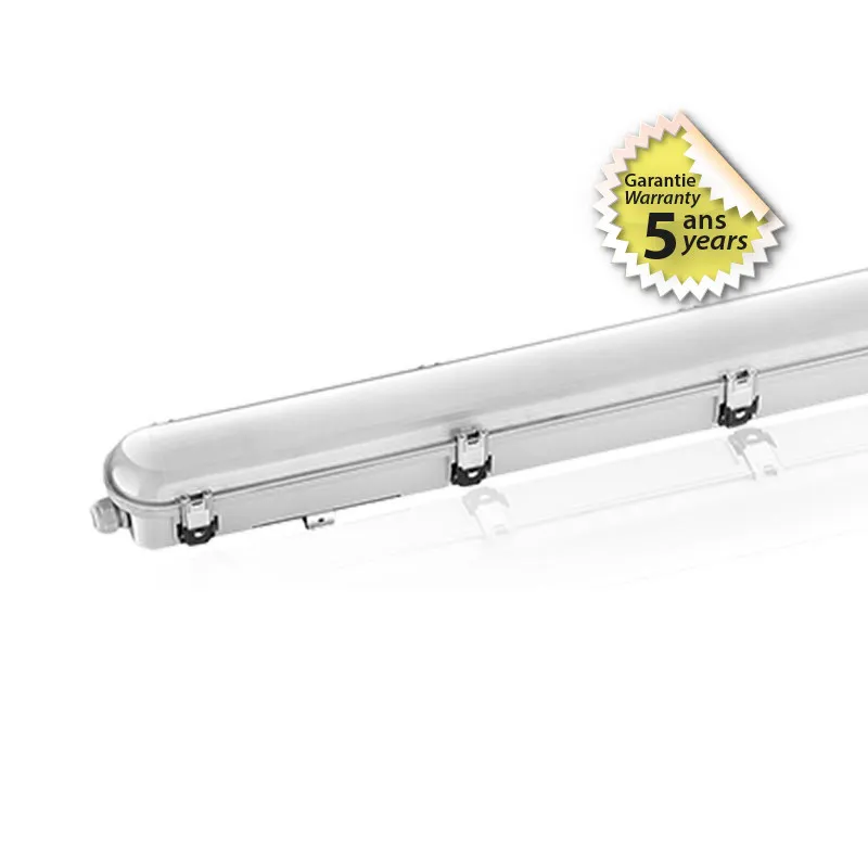 RHONE ETANCHE LED INT 1270 X 140MM 20-36W 6000K IP65 IK08 5ANS (X6)