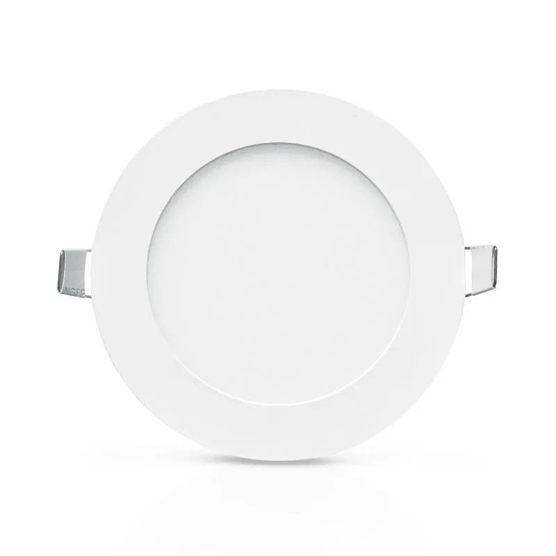 SLIMY DOWNLIGHT DIAM 120MM BLC 6W 6000K ALU