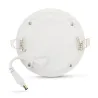 SLIMY DOWNLIGHT DIAM 120MM BLC 6W 6000K ALU