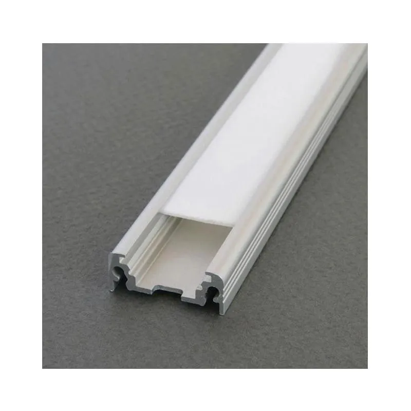 PROFILE PLAT 1000MM ALU ANODISE x10