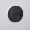 Spot de balisage à 3w LED d'escalier mur encastrable rectangle gri...