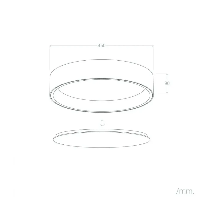 applique-plafonnier-led-20w-cct-rond-45cm-3-couleurs-3000k-4000k-6000k