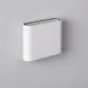 applique-exterieur-double-led-6w-ip65-noir-ou-blanc