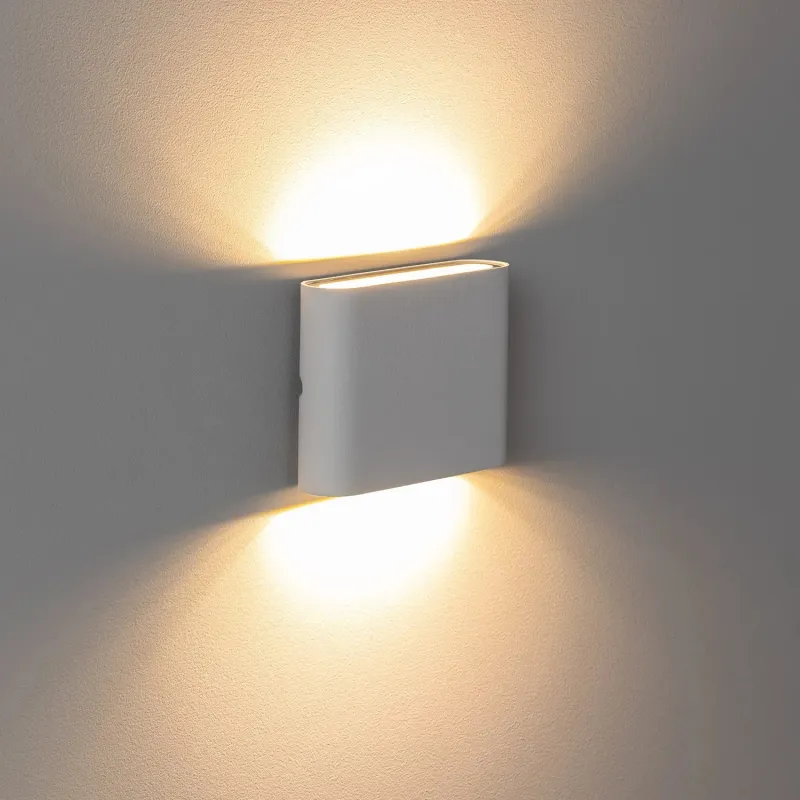 applique-exterieur-double-led-20w-ip65-noir-ou-blanc