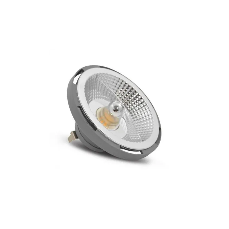 LED AR 111 G53 SILVER 12V AC/DC 14W 3000K BOITE