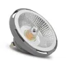 LED AR 111 G53 SILVER 12V AC/DC 14W 3000K BOITE