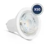 LED 6W GU10 3000K 75° BOITE PACK DE 50
