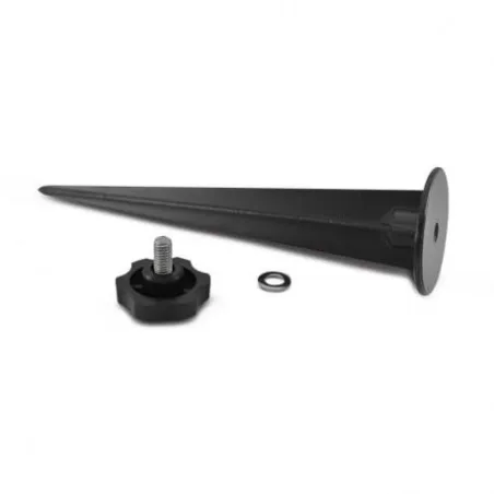 LUMOS ACCESS PROJECT PIQUET DE FIXATION ALU NOIR
