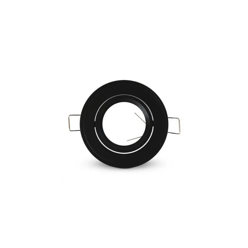 COLLERETTE SUPPORT DE SPOT DIAM 86MM NOIR ORIENT