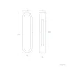applique-murale-bois-12w-led-40cm