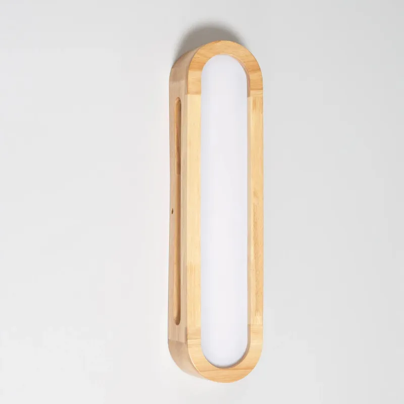 applique-murale-bois-12w-led-40cm
