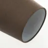 Lampe à poser Shiny Circle max20W E14 Copper/Taupe 230V alu/tissu
