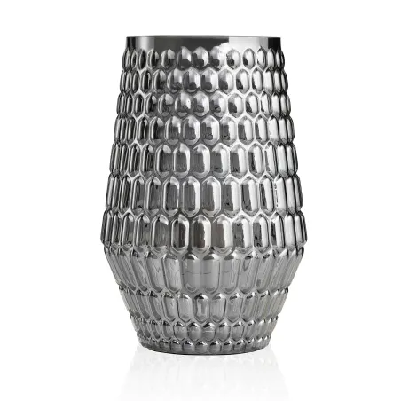 Lampe à poser Crystal Sparkle max20W E14 Gris 230V verre