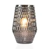 Lampe à poser Crystal Sparkle max20W E14 Gris 230V verre
