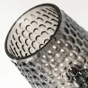 Lampe à poser Crystal Sparkle max20W E14 Gris 230V verre