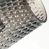 Lampe à poser Crystal Sparkle max20W E14 Gris 230V verre