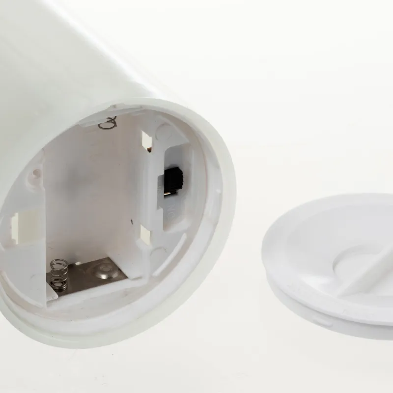 Lantern Soul Lanterne avec bougie Pile Noir/Blanc métal/plastique