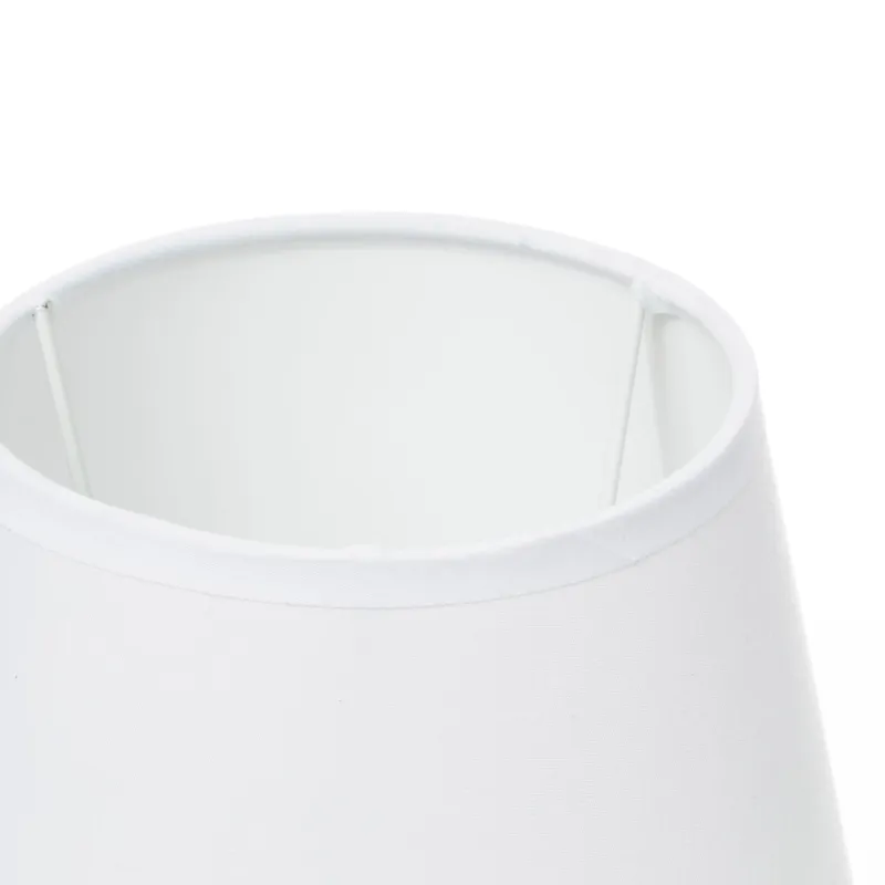 Lovely Sparkle Lampe à poser max20W E14 Blanc/Gris 230V tissu/céramique