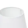 Lovely Sparkle Lampe à poser max20W E14 Blanc/Gris 230V tissu/céramique