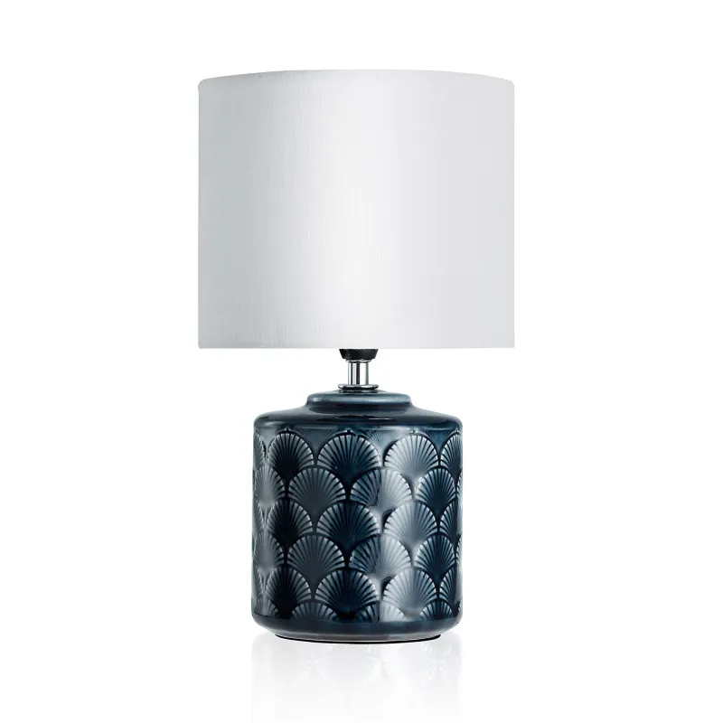 Glowing Midnight max20W E14 Blanc/Bleu 230V tissu/céramique