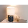 Glowing Midnight max20W E14 Blanc/Bleu 230V tissu/céramique