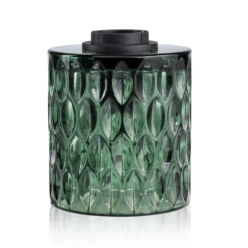 Crystal Magic Lampe à poser max20W E27 Vert 230V verre