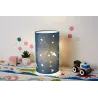 Lampe à poser Cute Universe Lamp max.20W E14 Bleu 230V tissu/métal