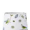 Cute Bird Lamp max.20W E27 Blanc 230V tissu/bois