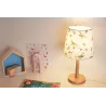 Cute Bird Lamp max.20W E27 Blanc 230V tissu/bois