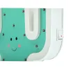 Lovely Cactus lamp Applique Pile Blanc/Vert bois