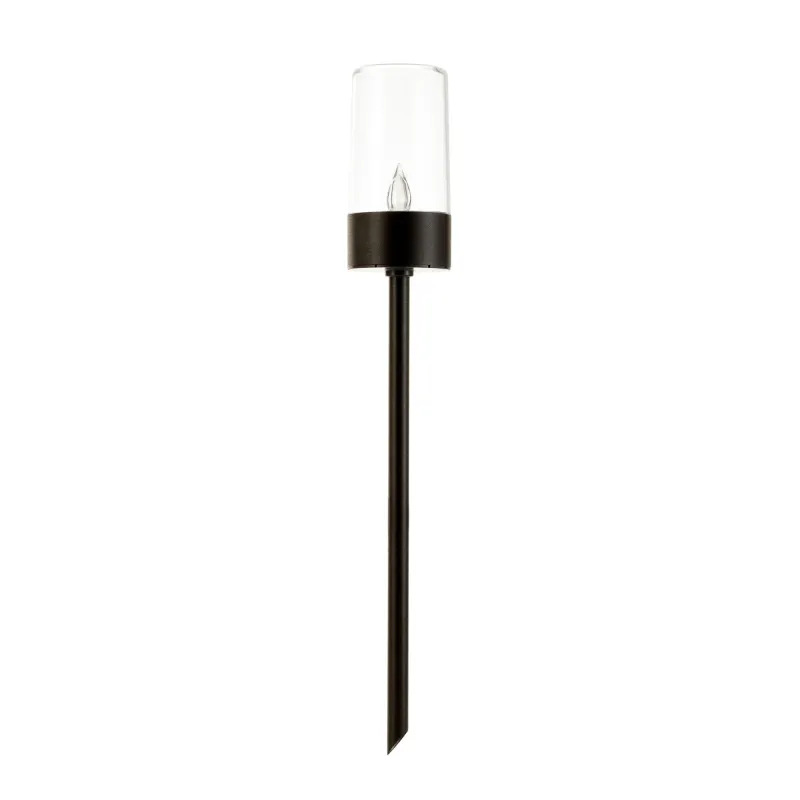 Sunshine Happiness Solar earth spike Kit de 2 ext Noir métal/synthétique